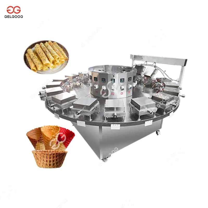 China Máquinas Waffle Cone Pequeno E Sorvete Waffle Cone Ice-Cream Cone Machine Maker