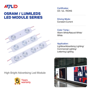 Modulo luce LED 72*18mm modulo LED UL CE Rohs USA Led modulo DC12V/24V per segnaletica impermeabile 2835 Led SMD - Product Image 6