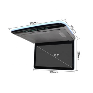 13.3&quot; Car Roof Entertainment Monitor TF <strong>USB</strong> HDMl FM 2 Way Video <strong>Input</strong> 1 Way Audio <strong>Output</strong> Support 1080P HD Screen Display - Product Image 3