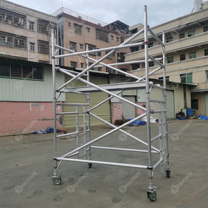 Kkmark Versatile H Frame Andamio Torre Andamio rodante de aluminio portátil multifuncional para edificios de gran altura - Product Image 2