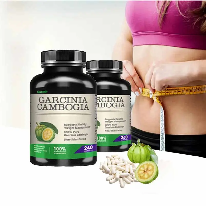 Kräuter-Supplements HCA-Pillen zum Abnehmen Garcinia Cambogia-Extrakt-Kapseln zur Gewichtsabnahme