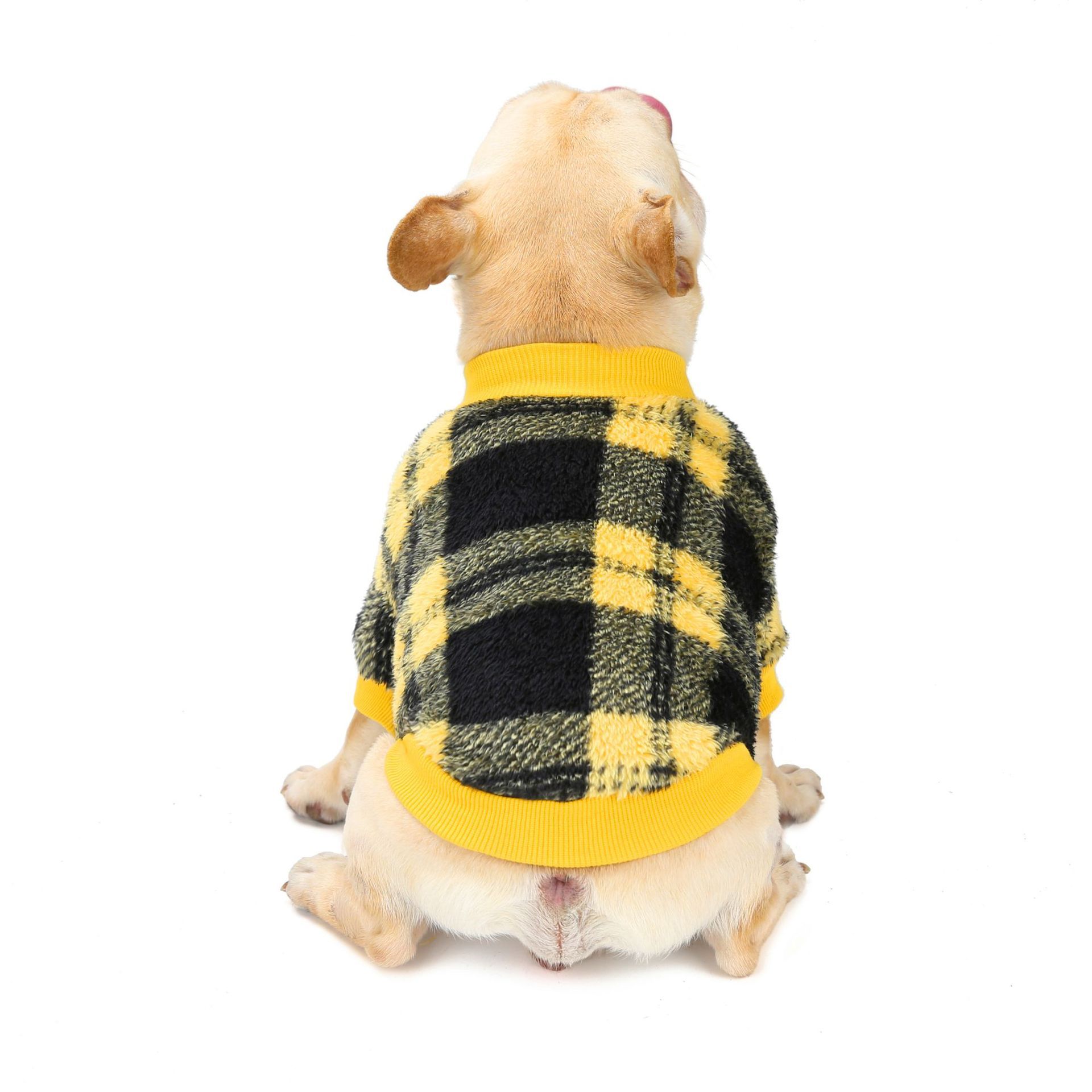 Plaid jaune