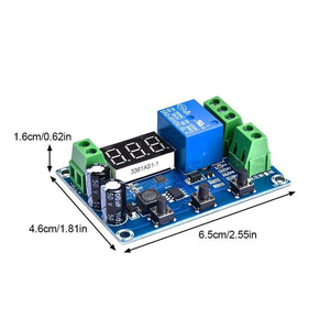 XH-M608 pil şarj ve deşarj modülü entegre voltmetre düşük gerilim ve aşırı gerilim koruması - Product Image 6