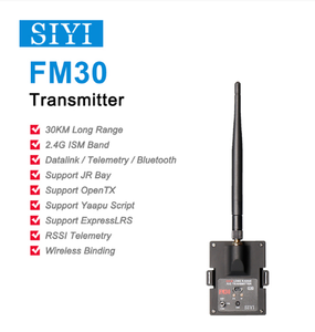 SIYIFM30無線モジュール送信機データリンクテレメトリーミニレシーバーOpenTXExpressLRSレーシングドローン2.4G30KMRC飛行機