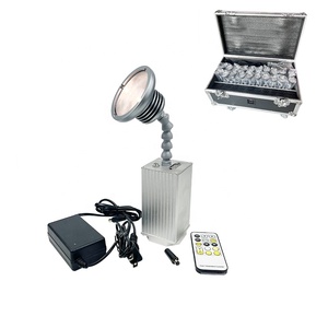 Wireless <strong>Dmx</strong> 30W Led Mini Remote <strong>Control</strong> Battery Pinspot Light for Dj Wedding Event - Product Image 1