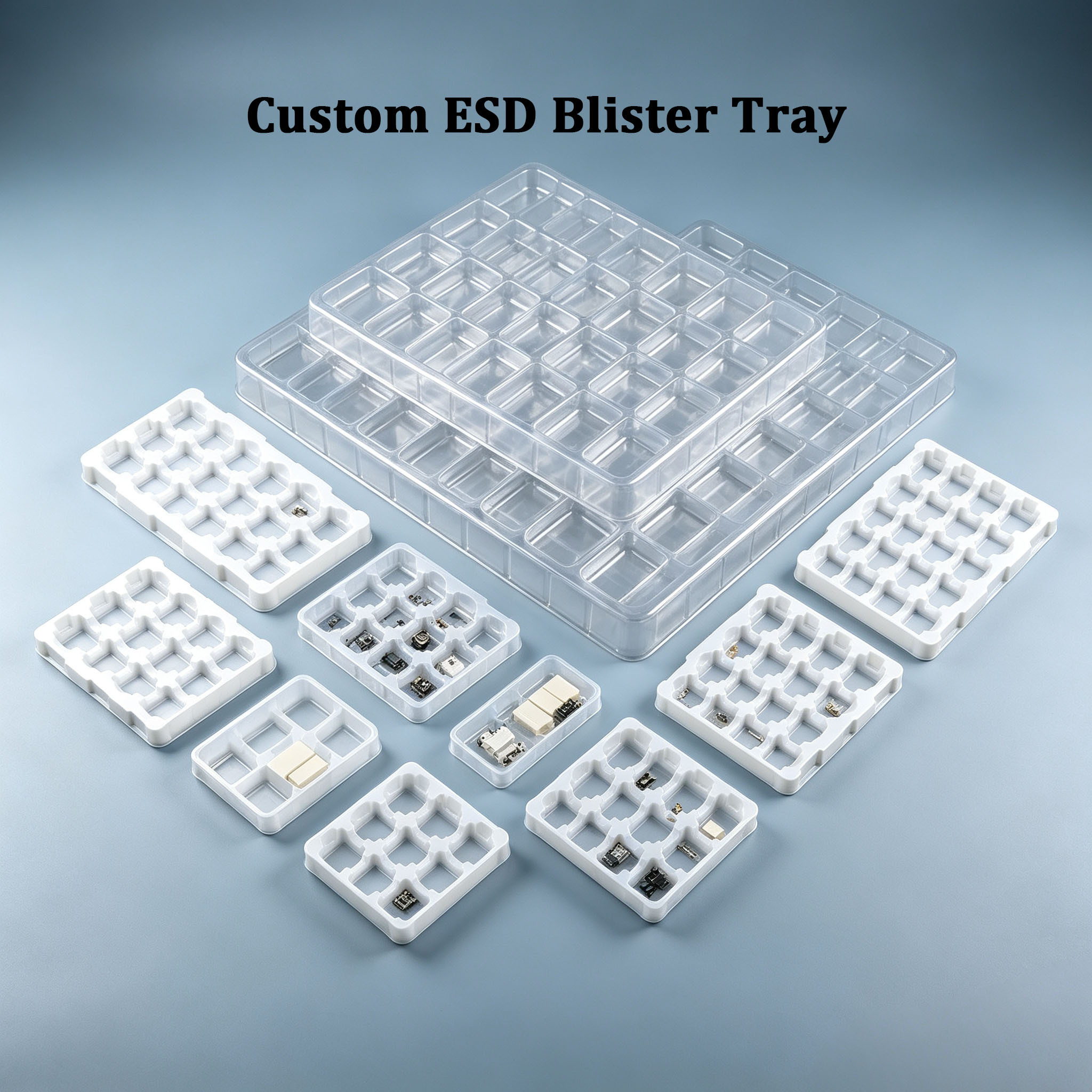Custom ESD Blister Tray