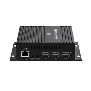 HAIWEI H.265 4k @ 30 HDMI/ IP/ Audio Loop out Multifunktion aler SRT P2P-Encoder & Decoder & Trans coder & Mixer mit USB-Aufnahme