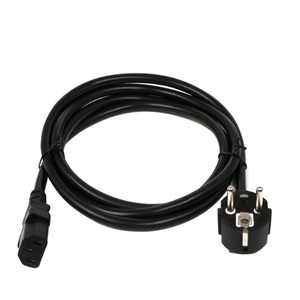 Europe Schuko CEE7/7 Plug to IEC C13 Power Cord Suitable for Use As a Europe PC <strong>Computer</strong> - Product Image 4