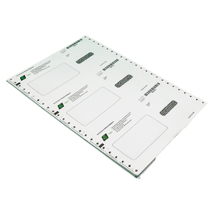 Papel de oficina continuo, compatible con formas de papel sin carbón, muestra gratis, alta calidad