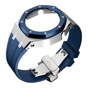 Lionormステンレス鋼保護時計ケース金属製折りたたみ式バックル時計ストラップ<span class=keywords><strong>Casio</strong></span> Gshock <span class=keywords><strong>Ga2100</strong></span> Modキット