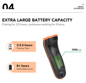 XB-M82 Syble <strong>New</strong> <strong>Style</strong> QR Code <strong>Reader</strong> with Display Screen 2D Wireless Barcode Scanner - Product Image 5