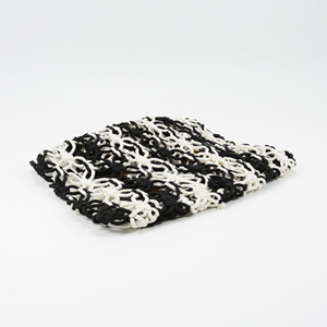 Handmade Cotton <strong>String</strong> Macrame Bag Wood Handles Summer <strong>Open</strong> Closure - Product Image 6