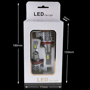 H1 H3 LED sis işık 80W Canbus 4000LM CSP 3570 H4 H7 H11 H13 H15 oto bombilla faro LED 9005 9006 9012 12V 30V LED sürüş işık - Product Image 5