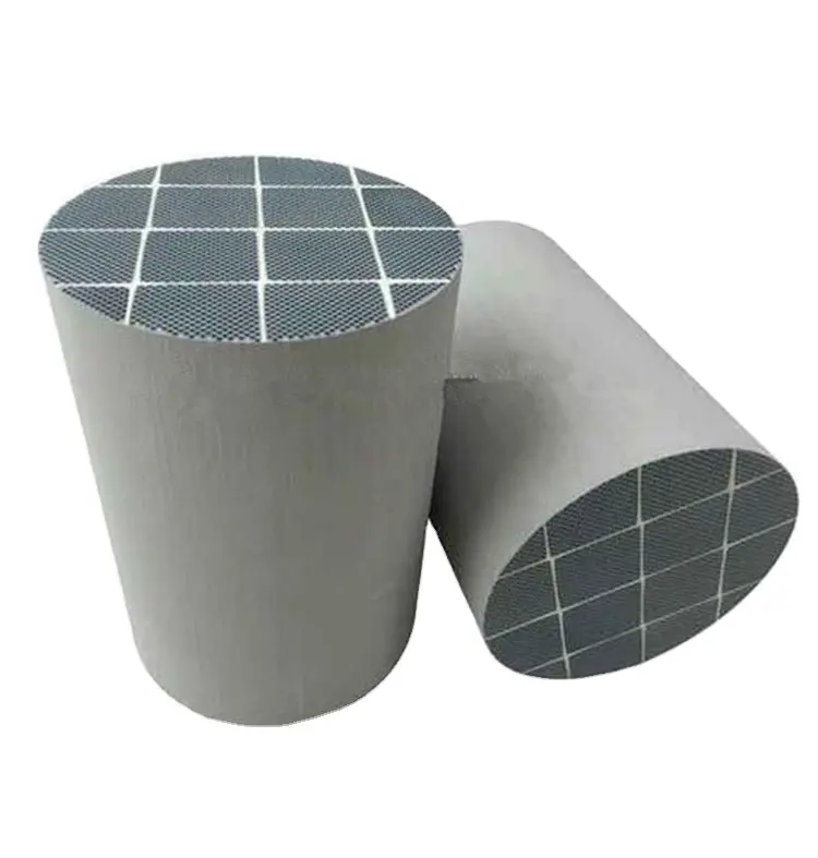 DPF petek seramik silikon karbür dizel partikül filtresi Sic DPF petek seramik