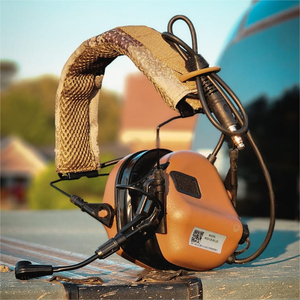 หูฟังฝึกภาคสนาม M32 IP65 ป้องกันสัญญาณรบกวน EMI/RFI สำหรับยิงปืนทางยุทธวิธี พร้อมไมโครโฟน - Product Image 6