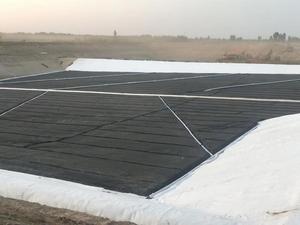 2.00mm ASTM standart 70 yıl ömür boyu HDPE dokulu/pürüzsüz tip Geomembraner - Product Image 4