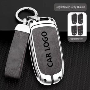 Promotional Fashion Car Accessories Custom Car <strong>Key</strong> Holder Zinc Alloy Leather <strong>Key</strong> Case for Dodge Ram 1500 <strong>Journey</strong> Charger Dart - Product Image 3