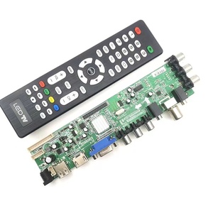 Universal LED lvds LCD sintonizador de TV Junta apoyo DVB-T + DVB-T2 + DVB-C - Product Image 1