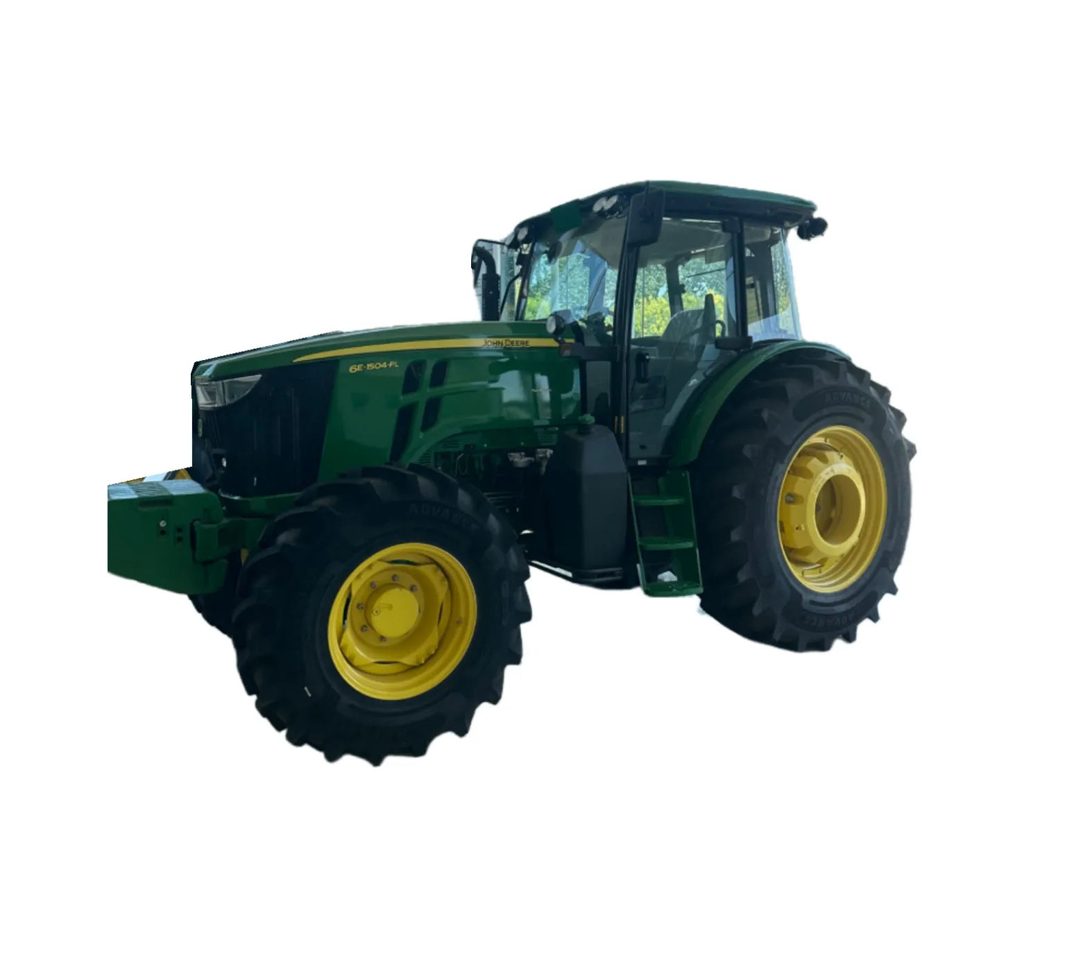Nueva configuración más alta John 6E series 6E1504PL Deere 150HP 4x4 tractor agrícola