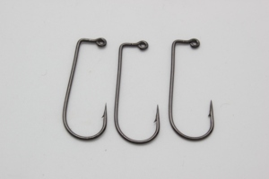 Louvor PR-9147 Aberdeen Jig 90 Graus Alto Aço Carbono Único Gancho para Água Doce Catfish & Bass Fishing Farpado Super Forte - Product Image 4