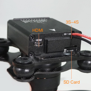 פוקסטק-10 v2 gimbal מצלמה 3-ציר 2K 4mp 30x היברידי זום hdr ראיית לילה קל משקל עבור uav