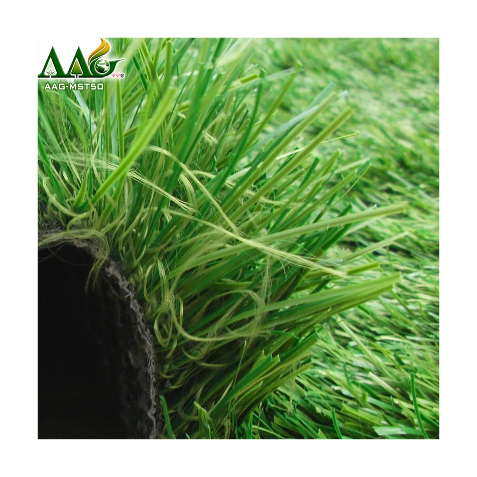 AAG หญ้าเทียมสำหรับฟุตซอล,หญ้าเทียมสำหรับสนามฟุตบอลหญ้าเทียม PE นำเข้า2ดาวขนาด40 50มม. 55มม. 60มม.