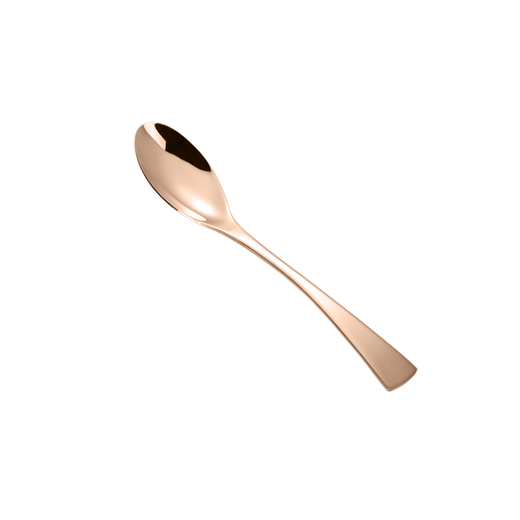 Cuillère à café en or rose