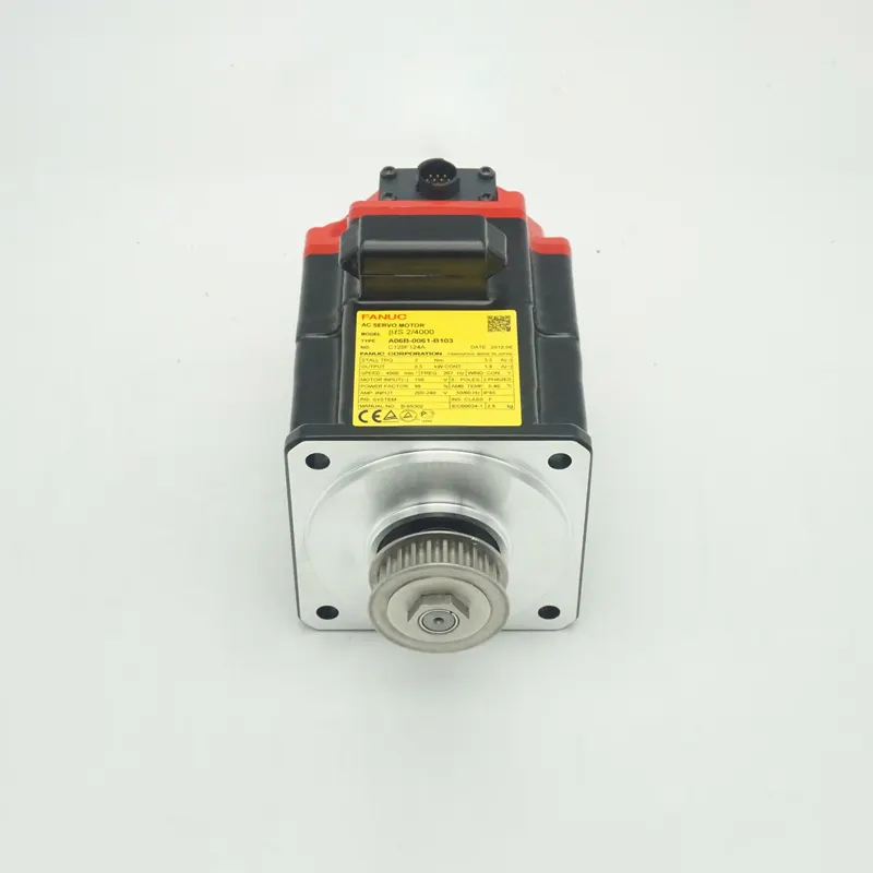 A06B0061B003 Fanuc sistema AC motore elettrico servomotore 50/60HZ trifase IE 4 CE testato A06B-0061-B003