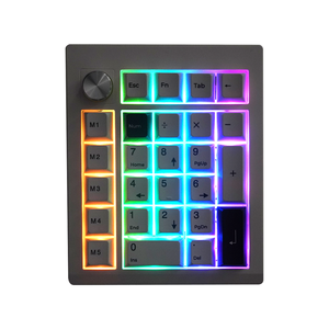 ZOUYA GMK26 Junta de teclado Number Pad Numpad inalámbrico con perilla Tri-mode programable para oficina/juegos/contabilidad - Product Image 4
