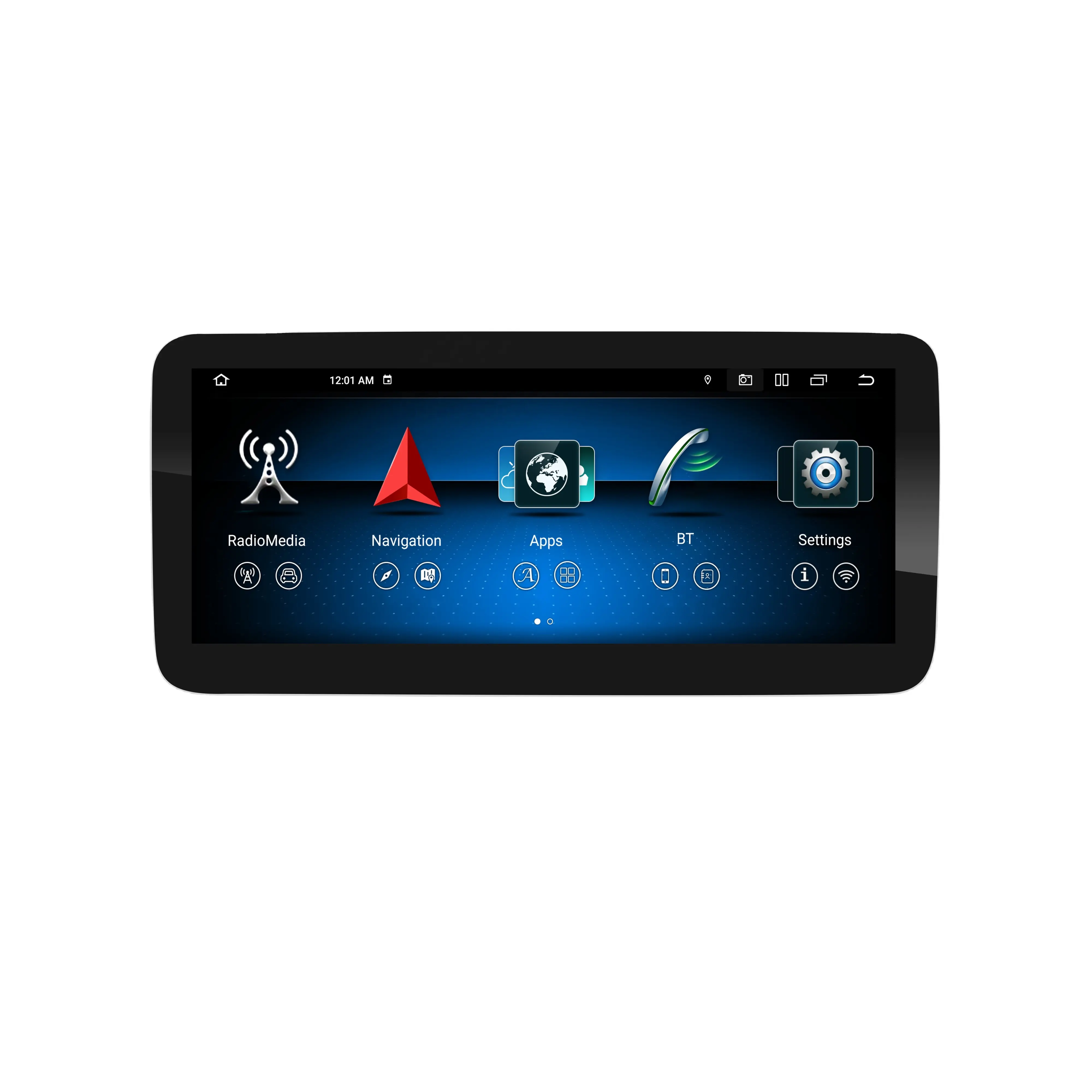 Ruiso F100 Autoradio Android Auto Speler Voor Een Gla Cla Klasse W 176 X156 C117 W463 Autoradio Gps Carplay Android Auto Alles In Één
