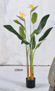 Haihong人工植物メーカー新モデル偽植物人工鳥パラダイスパームコーヒーショップ用 - Product Image 3