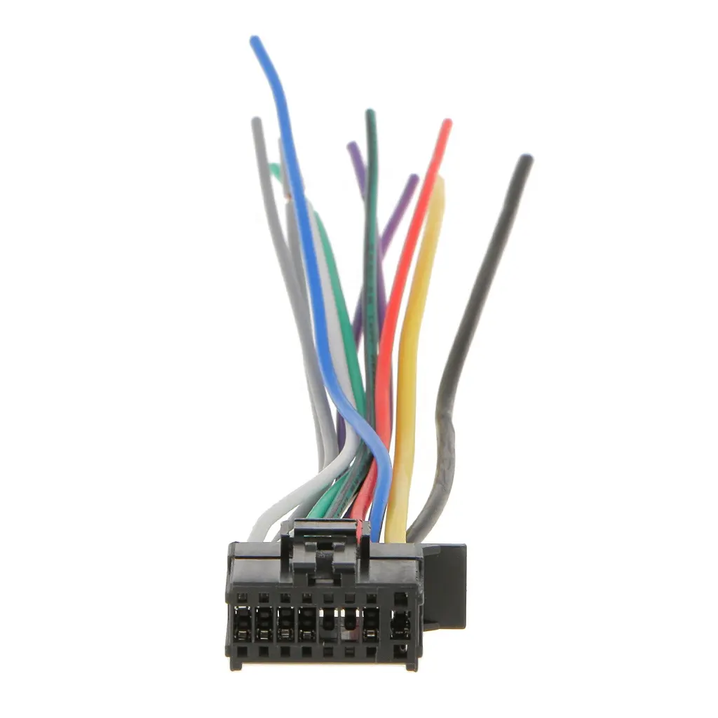 Conector de linha traseira para CD player, cabo de alimentação, fonte de alimentação de áudio, 6150 2250 1450 etc, fio automotivo, ideal para novas baterias