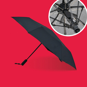 中国工厂晴雨伞，带风扇和落伞 - Product Image 6