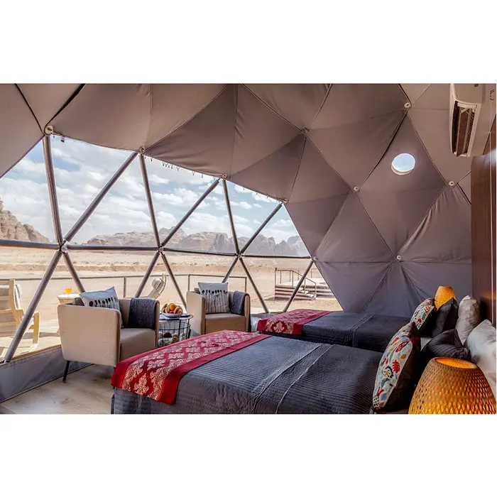 Su geçirmez Çadır Açık Kamp Kubbe Ev güneş fanı