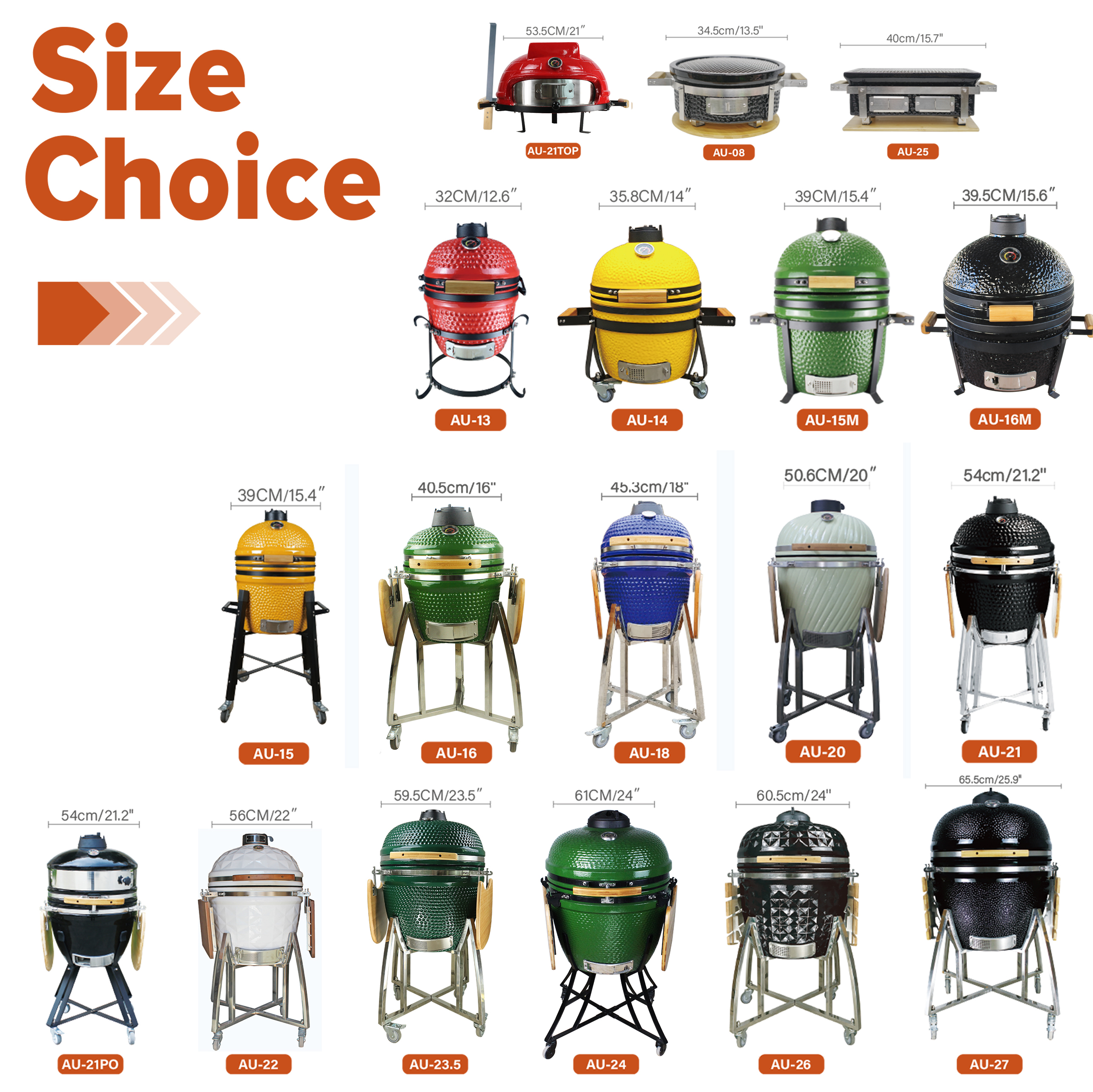 optional size