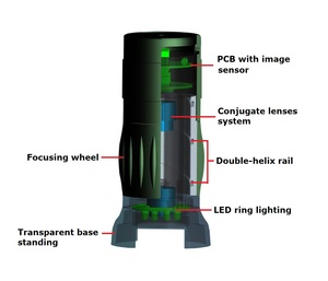 2.0MP 240X Magnification Portable <strong>Microscope</strong> 8 LED Lights <strong>Digital</strong> <strong>Microscope</strong> <strong>with</strong> <strong>Measurement</strong> <strong>Function</strong> Industry Inspection - Product Image 5