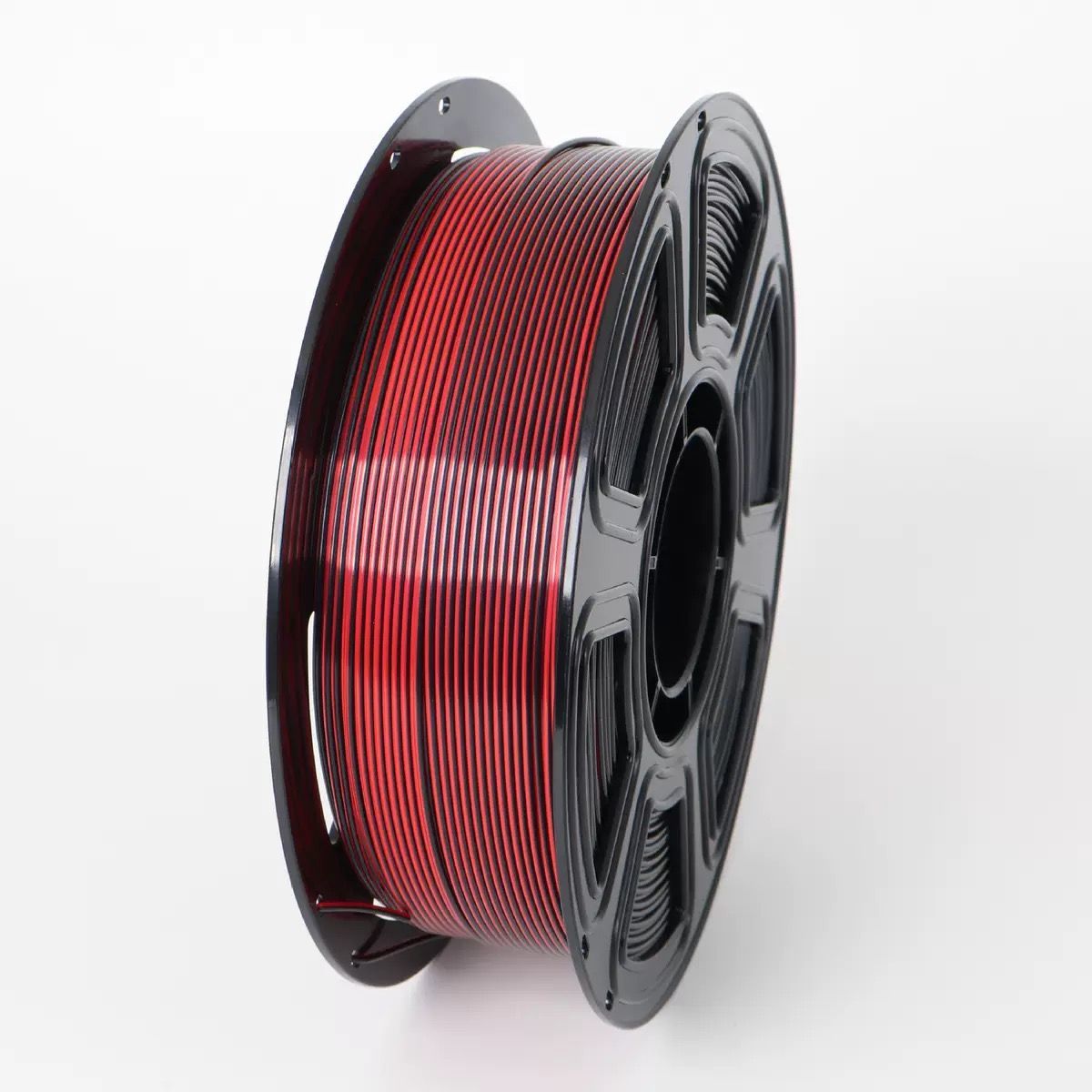 Seda rojo negro