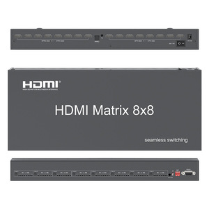 Matriz sin costuras 8 en 8 salida doble extracción de frecuencia de audio HDMI HD Matrix HDMI 8 8 matriz de conmutación de video - Product Image 4