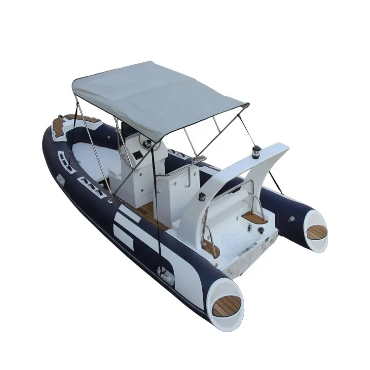 5.2m Deep V Hypalon/pvc Luxury Yacht Inflatable Speed Panga Boat Zodiac Rib Boots With Yamaha