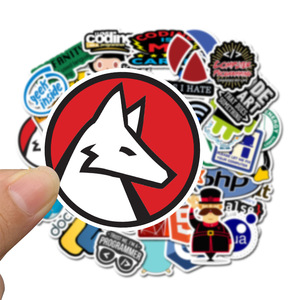 50 Pcs Programming <strong>Programmer</strong> PVC Waterproof Stickers for Skateboard, Laptop, Table, Pencil Case, Refrigerator, Table and Books - Product Image 2