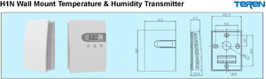 Transmisor de temperatura y humedad ambiente con salida odbus y Relé de 2 * SPodod485/M - Product Image 6