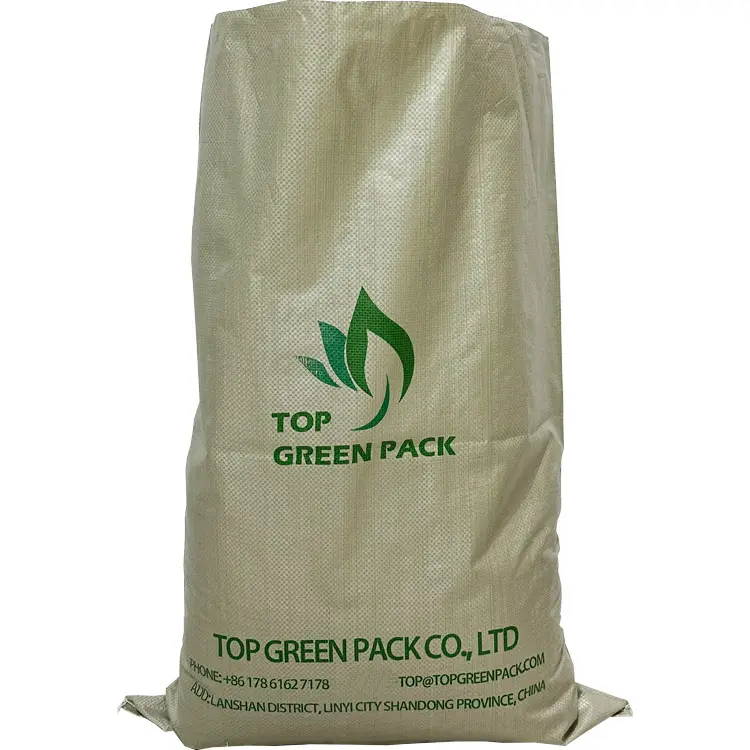 2024 topgreenpack Saco de silagem de plástico de polietileno super grande personalizado para armazenamento de grãos