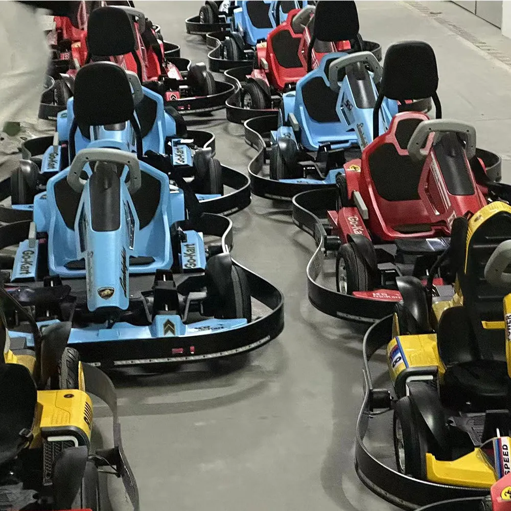 K9S-Kart électrique d'intérieur à double frein pour enfants, kart de course OEM pour adultes