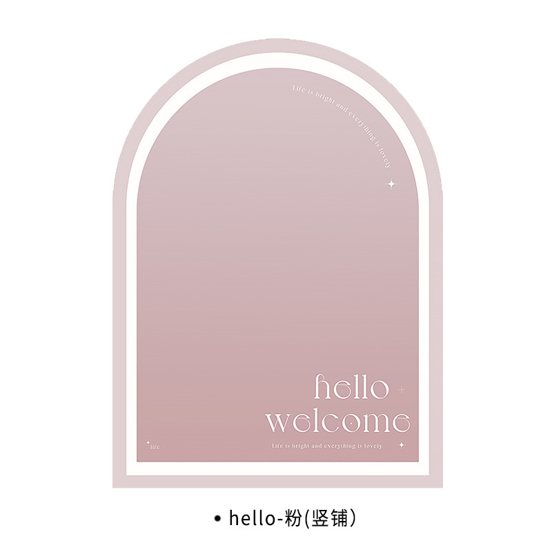 Hola - Rosa (versión vertical) limpio