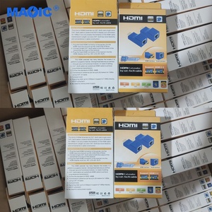 1080p <strong>HDMI</strong> to RJ45 Network Cable Extender <strong>hdmi</strong> to Lan Adapter Rj45 <strong>hdmi</strong> Extender Over Cat5e/6 up to 30m for HDTV PS3 STB - Product Image 2