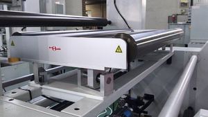 Automatic High Speed Square Bottom Food Bag Making <strong>Machine</strong> With One Line Printing Shopping Bag - Product Image 3