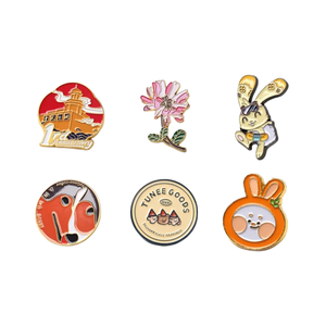 Biểu Tượng Tùy Chỉnh Ve Áo Pins Và Phù Hiệu Thời Trang Trang Trí Kim Loại Men Cứng Huy Hiệu Cho Quần Áo - Product Image 2