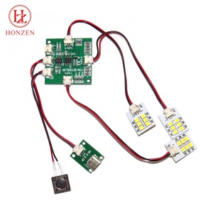 Пользовательский usb type c перезаряжаемый мини 2835 smd вспышка лампочка модуль