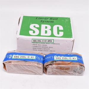 SBC Linear Ball Carriages SBG15SL SBG20SL <strong>SBG25SL</strong> SBG30SL SBG35SL SBG45SL SBG55SL SBG65SL for Automation Industry - Product Image 1