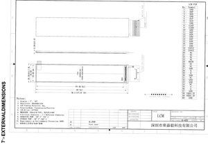 Tùy chỉnh 6.9 inch Xe Dash TFT LCD module kéo dài thanh hiển thị 6.8inch 6.9 inch mipi TFT LCD - Product Image 6